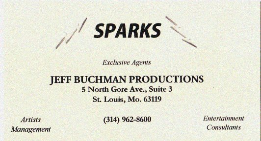  - Sparks Card